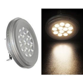 ADELEQ LED AR111 12V 12W 3000K, meleg fehér 860lm G53
