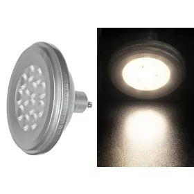 Adeleq Ar111 Gu10 Spot, 12W 860Lm, 36°, Meleg Fehér, 3000K