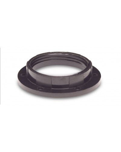 Rögzítő Gyűrű E27 Műanyag Foglalathoz (Fekete)