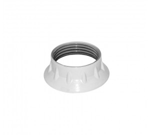 Rögzítő Gyűrű E27 Műanyag Foglalathoz (Fehér)