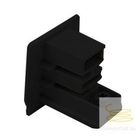 Viokef Track rail end black 02/0004