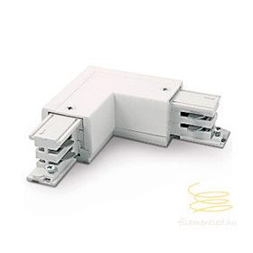 Viokef Track rail connector 90* white 02/0011