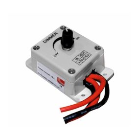   Adeleq Led Szalag Dimmer 192W, 16A, Potméterrel (Fényerőszabályozó) 12/24V Dc, 30-331121