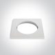050182RA / W White Decorative Base Square 10105H