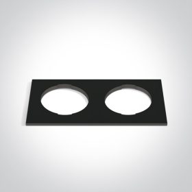 050182RB / B Black Decorative Base Square Double for 10105H