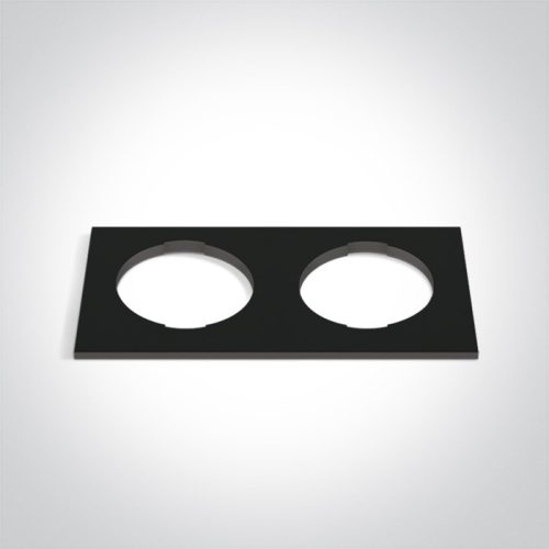 050182RB / B Black Decorative Base Square Double for 10105H
