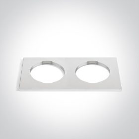 050182RB / W fehér dekoratív alap négyzet dupla 10105h