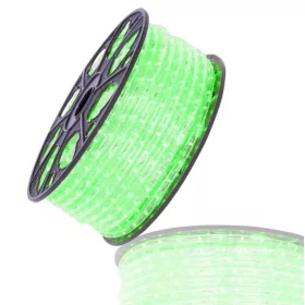 Tronix LED fénykábel, zöld IP44, 230V