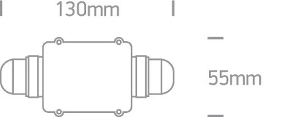 0800b Connection Box IP67 be / ki