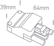 0904MA 4PIN Male Connector 30cm kábel
