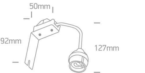 0950G GU10 LAMPHOLDER + CONNECTOR