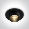 10101D / B / W Fekete LED 1W WW IP20 350mA Mini Dark Light