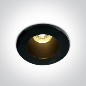   10103dl / b / b / w Fekete / fekete LED WW 1W / 350MA 3W / 700MA Sötét Light