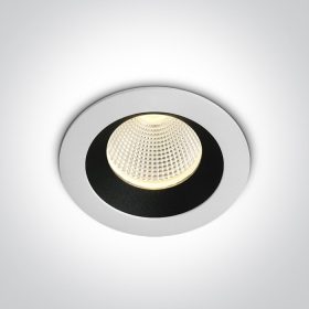   10103E / w / b / w fehér / fekete LED 3W WW 350MA sötét fény