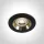 10105Alg / b / gl Black Gu10 50W arany reflektor