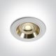 10105Alg / w / gl White Gu10 50W arany reflektor