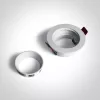 10105d3 / w fehér sötét fény GU10 50W