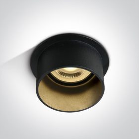 10105d9 / b / b fekete gu10 50w sötét fény
