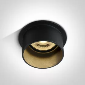10105d9 / b / b fekete gu10 50w sötét fény