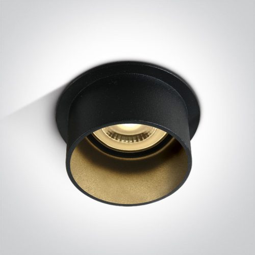 10105d9 / b / b fekete gu10 50w sötét fény