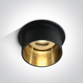 10105d9 / b / ls fekete gu10 50w sötét fény
