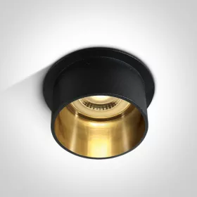 10105d9 / b / ls fekete gu10 50w sötét fény