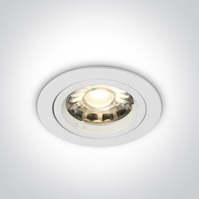 10105GU / W fehér gu10 50w