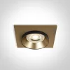 10105H / bs sárgaréz gu10 10w sötét fény