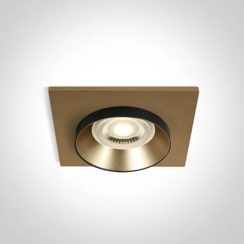 10105H / bs sárgaréz gu10 10w sötét fény