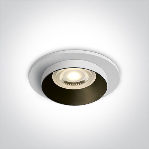 10105H / w fehér gu10 10w sötét fény