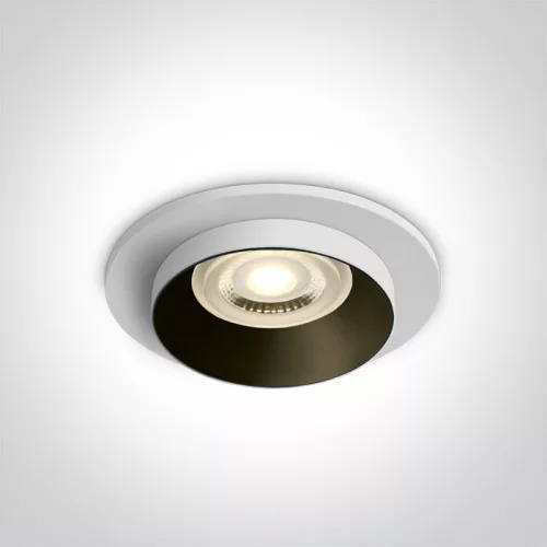 10105H / w fehér gu10 10w sötét fény