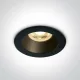 10105m / b / b fekete gu10 10W fekete fényvisszaverő sötét fény