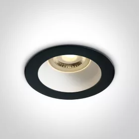   10105m / b / w Fekete GU10 10W fehér fényvisszaverő sötét fény