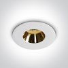 10105md / w / gl White Gu10 10W arany fényvisszaverő sötét fény