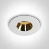 10105md / w / gl White Gu10 10W arany fényvisszaverő sötét fény