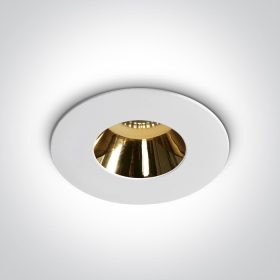   10105md / w / gl White Gu10 10W arany fényvisszaverő sötét fény