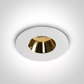   10105md / w / gl White Gu10 10W arany fényvisszaverő sötét fény