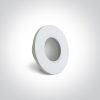 10105R1p / w White Prismatic GU10 50W IP65
