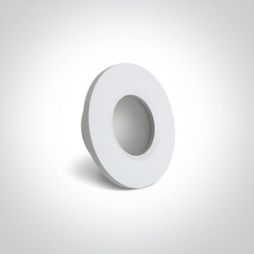 10105R1p / w White Prismatic GU10 50W IP65