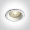 10105R2p / w White prismatic gu10 50w ip65 sötét fény