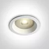10105R2p / w White prismatic gu10 50w ip65 sötét fény