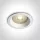10105R2p / w White prismatic gu10 50w ip65 sötét fény
