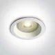 10105R2p / w White prismatic gu10 50w ip65 sötét fény