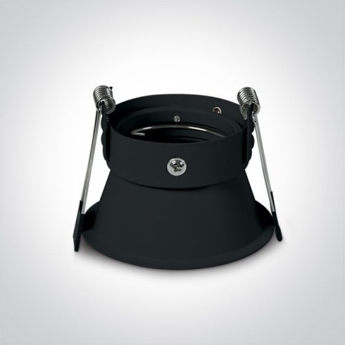 10105tg / b fekete gu10 50W Semi Trimless