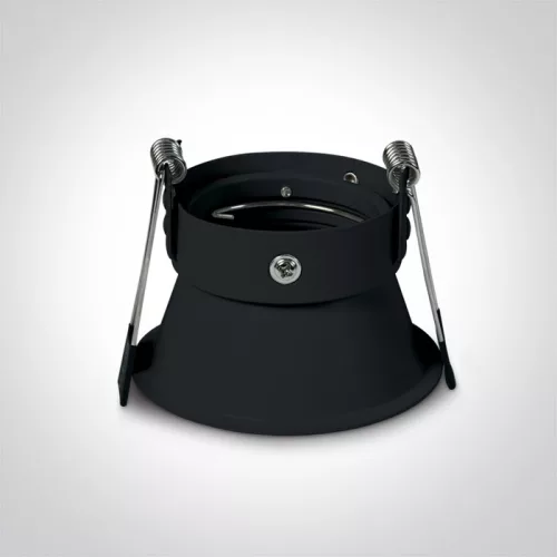 10105tg / b fekete gu10 50W Semi Trimless