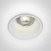 10105TG / W WHITE GU10 50W SEMI TRIMLESS