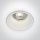10105TG / W WHITE GU10 50W SEMI TRIMLESS