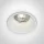 10105TG / W WHITE GU10 50W SEMI TRIMLESS
