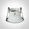 10105TG / W WHITE GU10 50W SEMI TRIMLESS