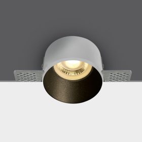 10105tr / b fekete trimless gu10 50w sötét fény